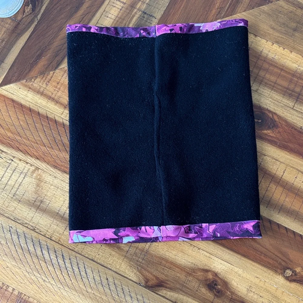 Kids Phunkshun Pink and Purple Star Patterned Neck Gaiter